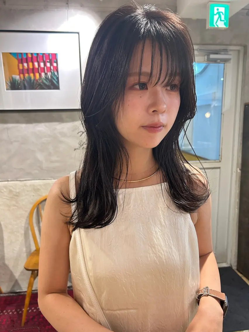 ロング カラー ヘアカラー トリートメント ayane⭐️ボブ・ ショート・パーマのヘアスタイル