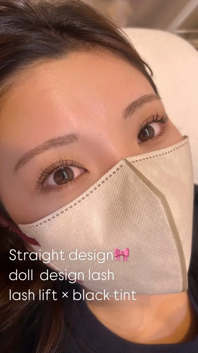 選べるまつ毛パーマ(立ち上げorカール)💗アイシャンプー・コーティング付きの写真