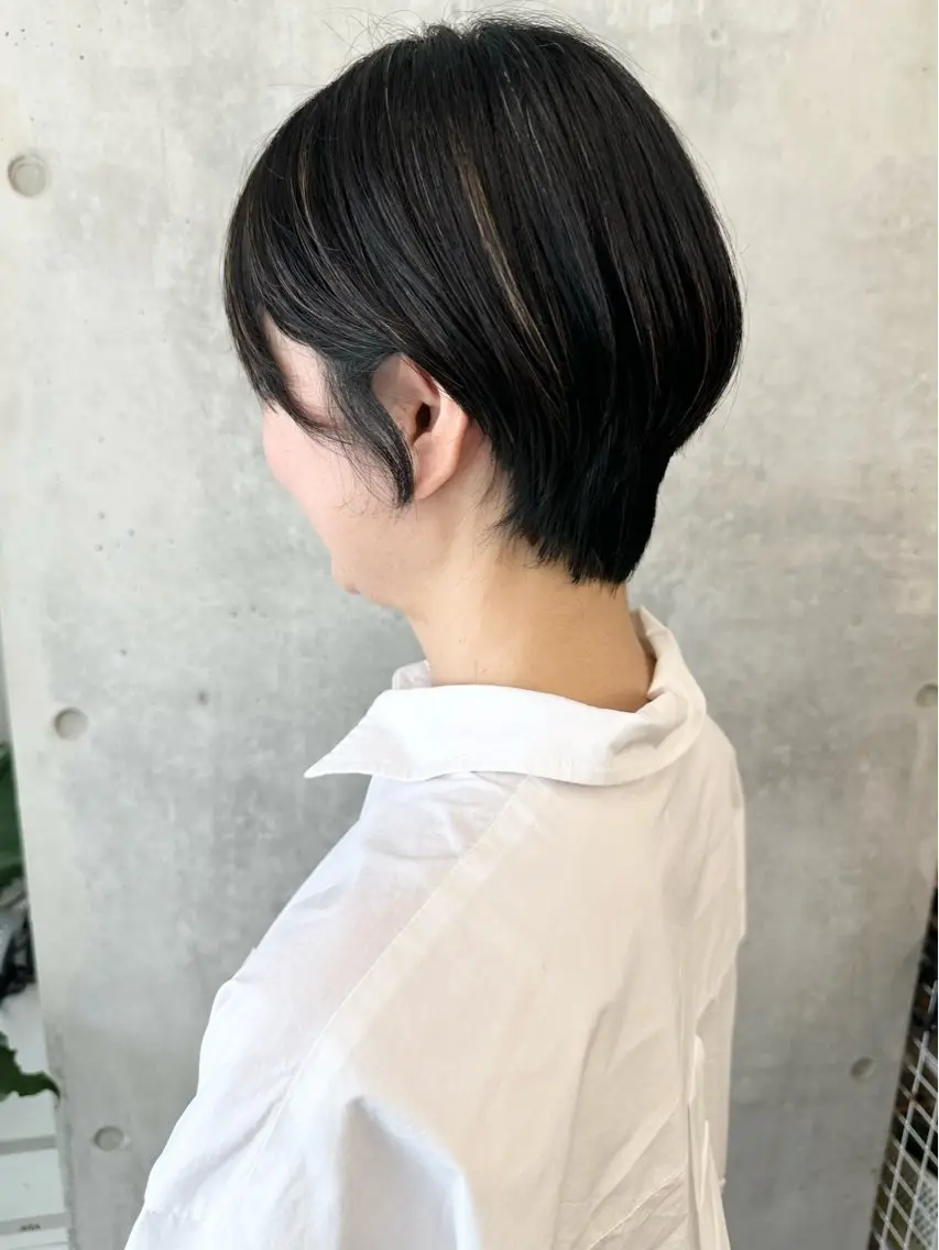 ショート カット ヘッドスパ ボブ/ゆるふわ ボブパーマ/とういのヘアスタイル