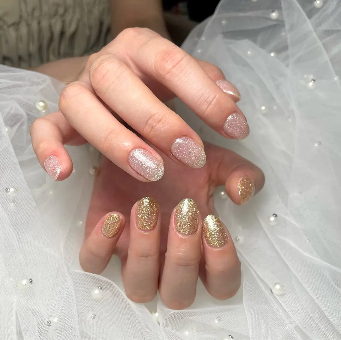 ネイル ワンカラーネイル ハンドネイル and.R nail 吉本 ちかのネイルデザイン