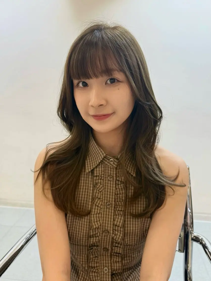 セミロング sakura カットモデル募集💖のヘアスタイル