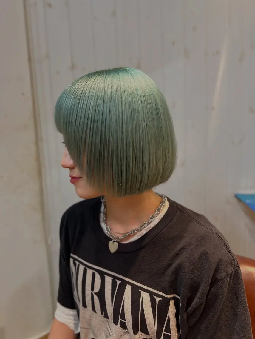 ショート 渋谷 縮毛矯正 髪質改善 今泉ひろきのヘアスタイル