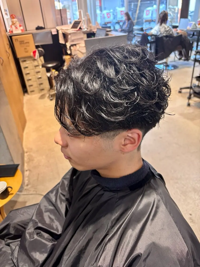 メンズ メンズパーマ 山本 陽菜のヘアスタイル