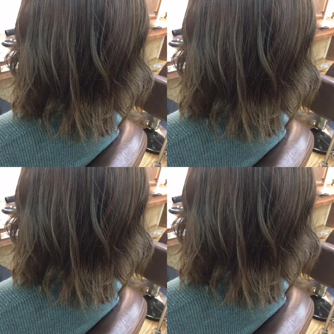 ミディアム セミロング カラー ベージュカラー トリートメント 🟦髪質改善6年 💊YAMAMOTOのヘアスタイル
