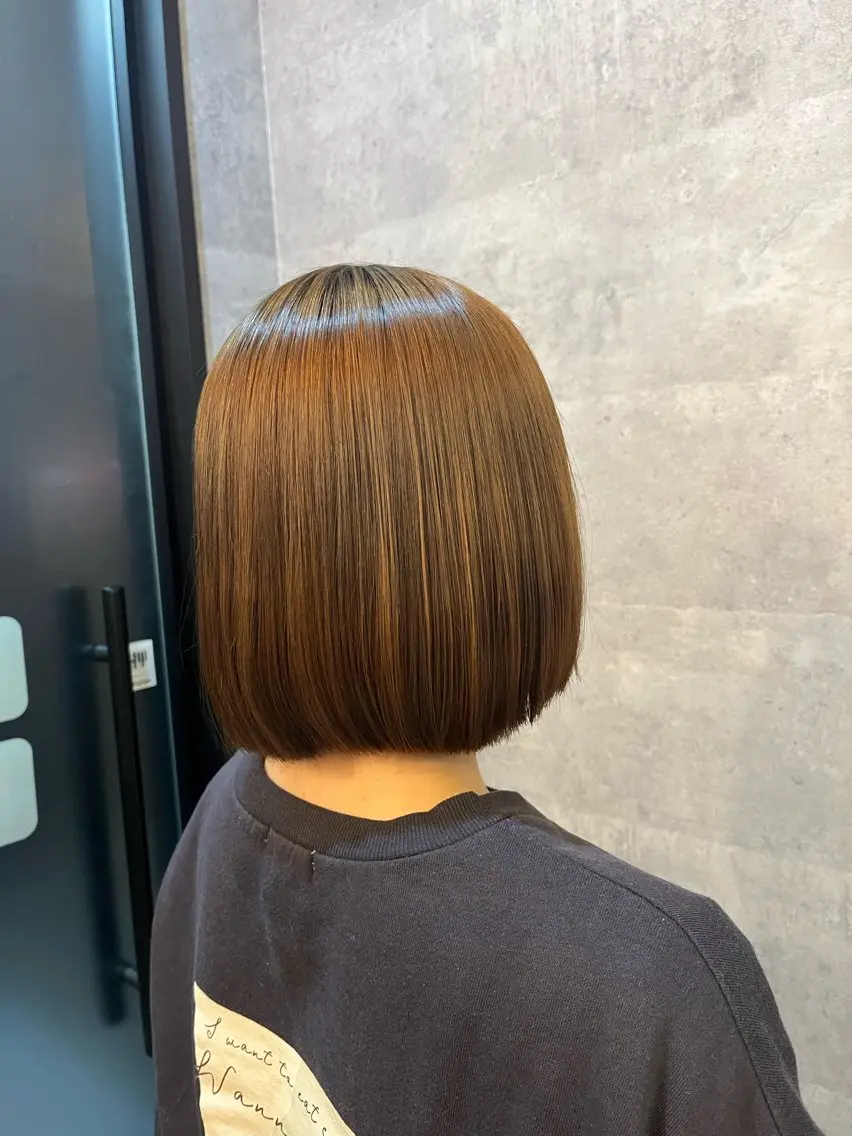 ショート パーマ カット イロアイヘアー Renのヘアスタイル
