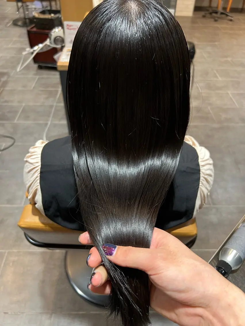 ロング カラー 髪質改善 トリートメント ツヤ髪の匠/髪質改善 山本晃太のヘアスタイル