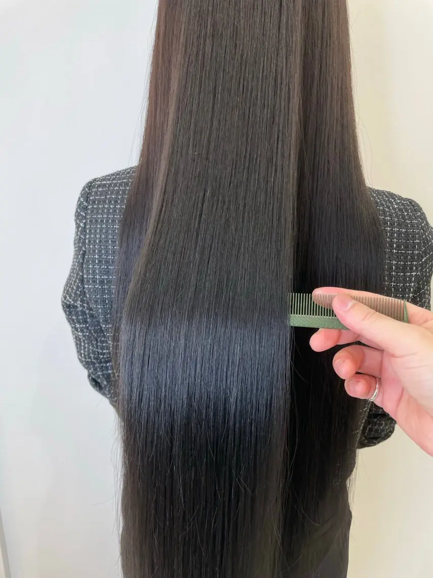 ロング カラー ヘアアレンジ トリートメント 髪質改善/縮毛矯正 RYOのヘアスタイル