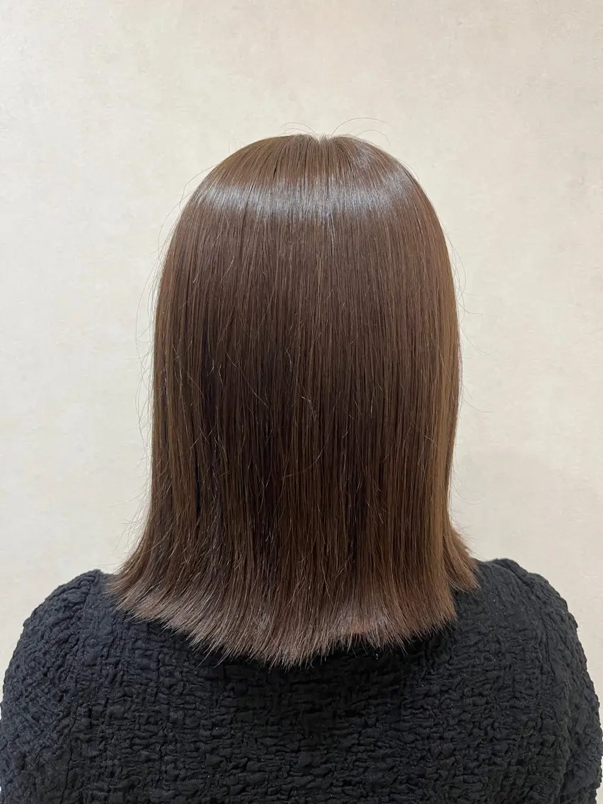 🌙営業後限定🌙ワンカラー+うる艶トリートメント⚠️注意事項よくお読みください⚠️の写真
