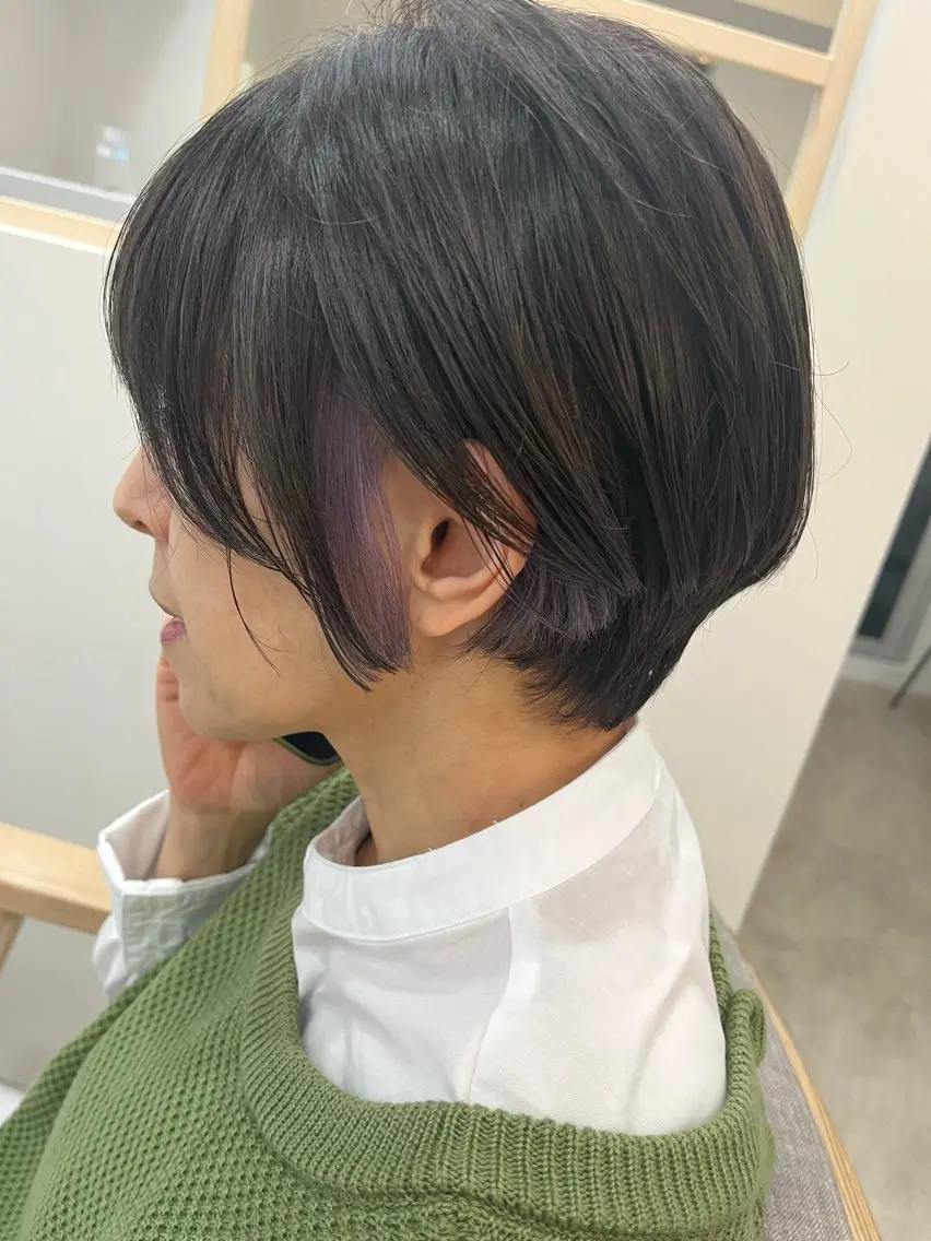 ショート ショートボブ ボブ ショートヘア Little名駅 wakahaのヘアスタイル