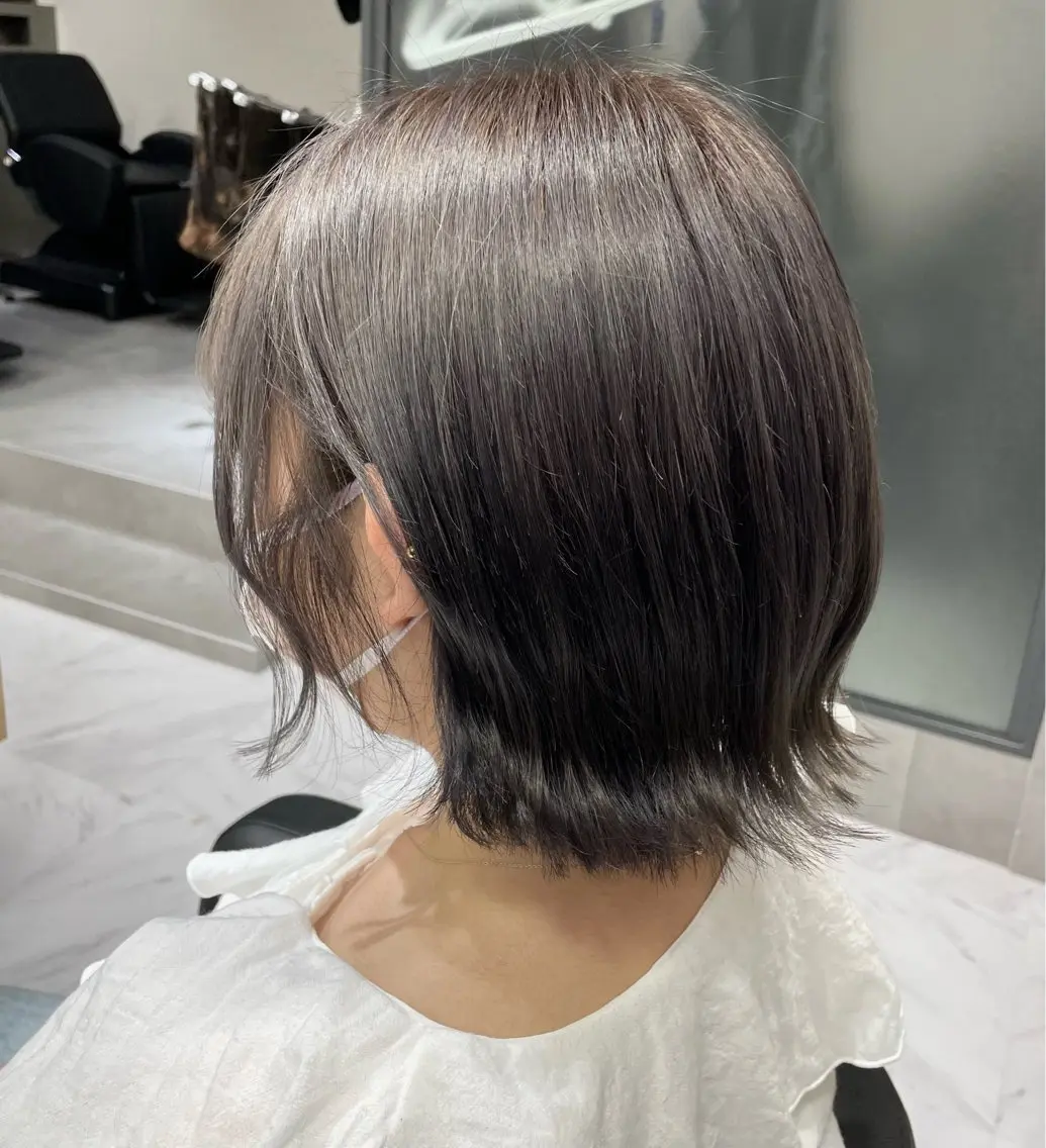 ショート ヘアカラー トリートメント 🍊小川実里🍊 /カラーレイヤーのヘアスタイル