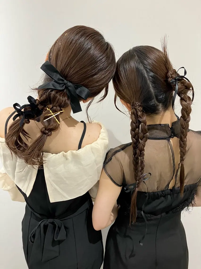 ❤️🤩💋ご予約率No. 1❤️🤩💋💇♀️💓ヘアセット、💗ヘアアレンジ、💘浴衣・結婚式・成人式・卒業式の写真