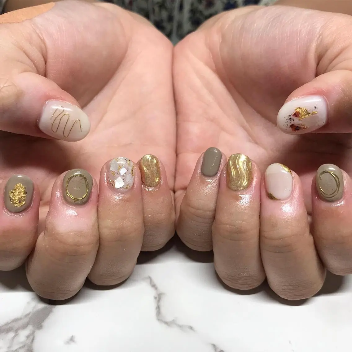 ネイル 持ち込み アスピーネイル asukaのネイルデザイン