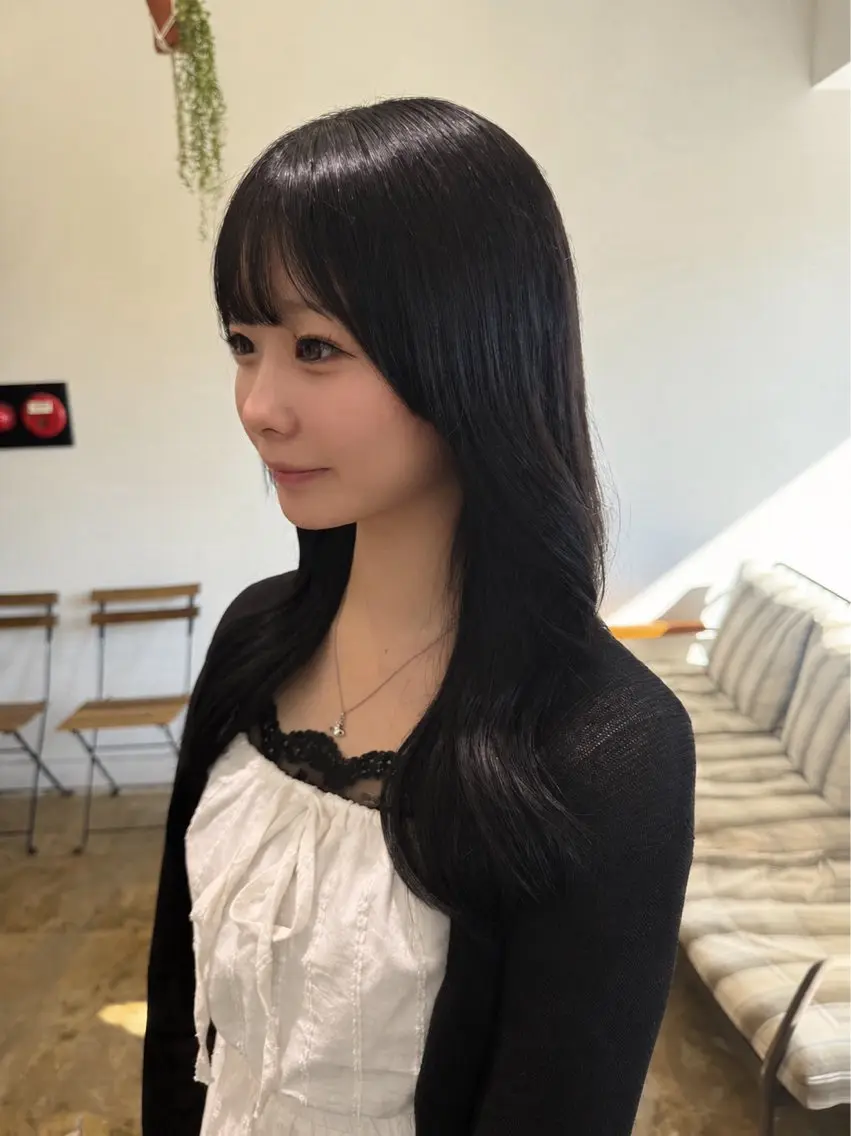 カラー 透明感カラー ヘアカラー en:s/新潟/万代 *.+゚hinakoのヘアスタイル