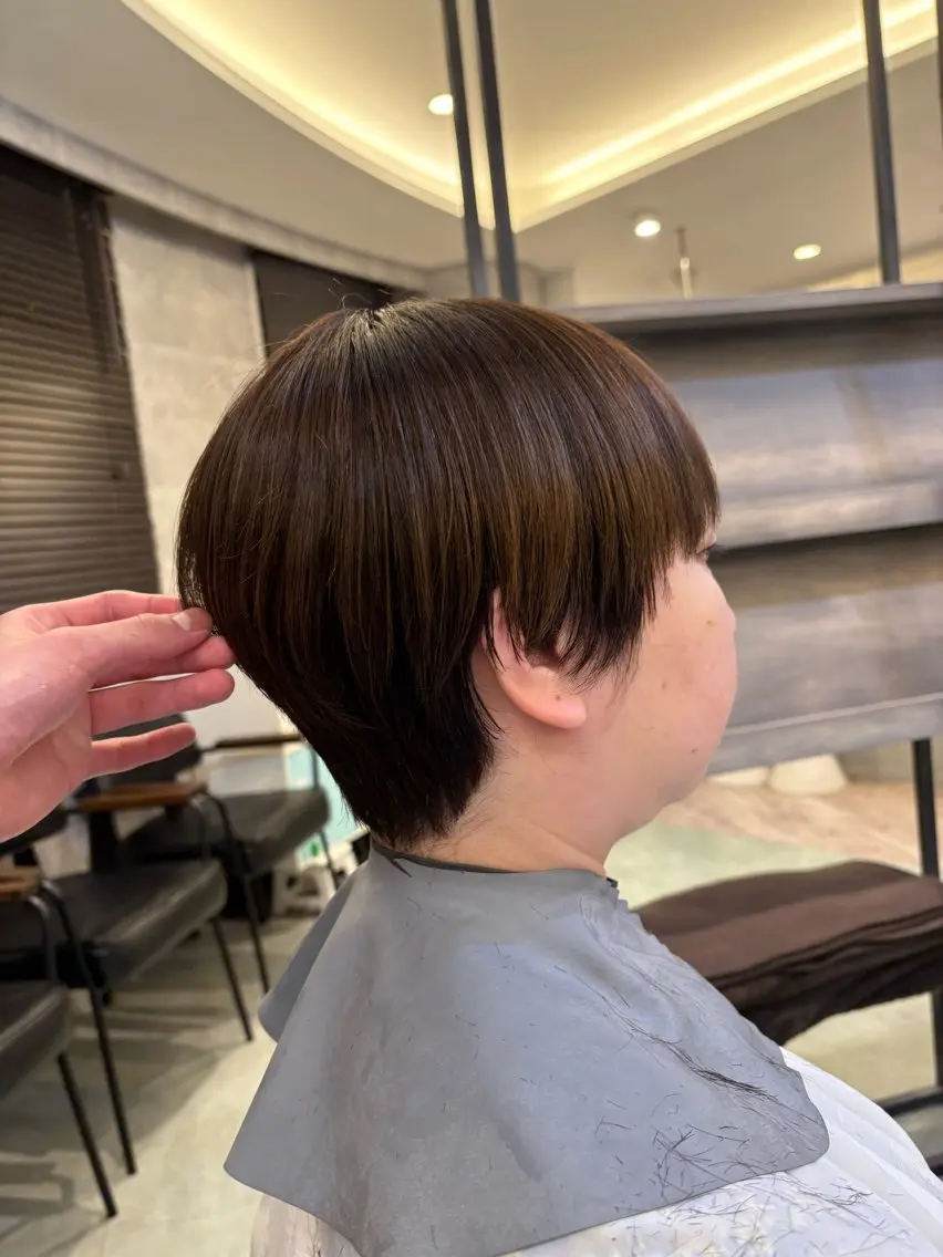 ショート くびれヘア ショートヘア ケアブリーチ🌟 ♢WATARU♢のヘアスタイル