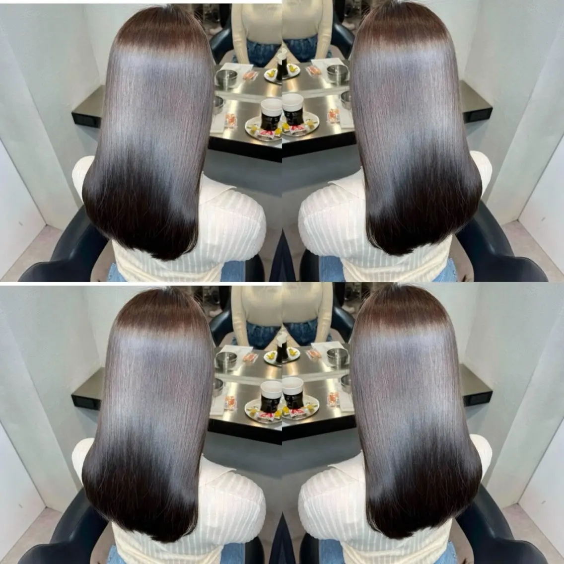 セミロング カラー 髪質改善 カット 縮毛矯正 トリートメント 🌈代表 🌈macotoのヘアスタイル