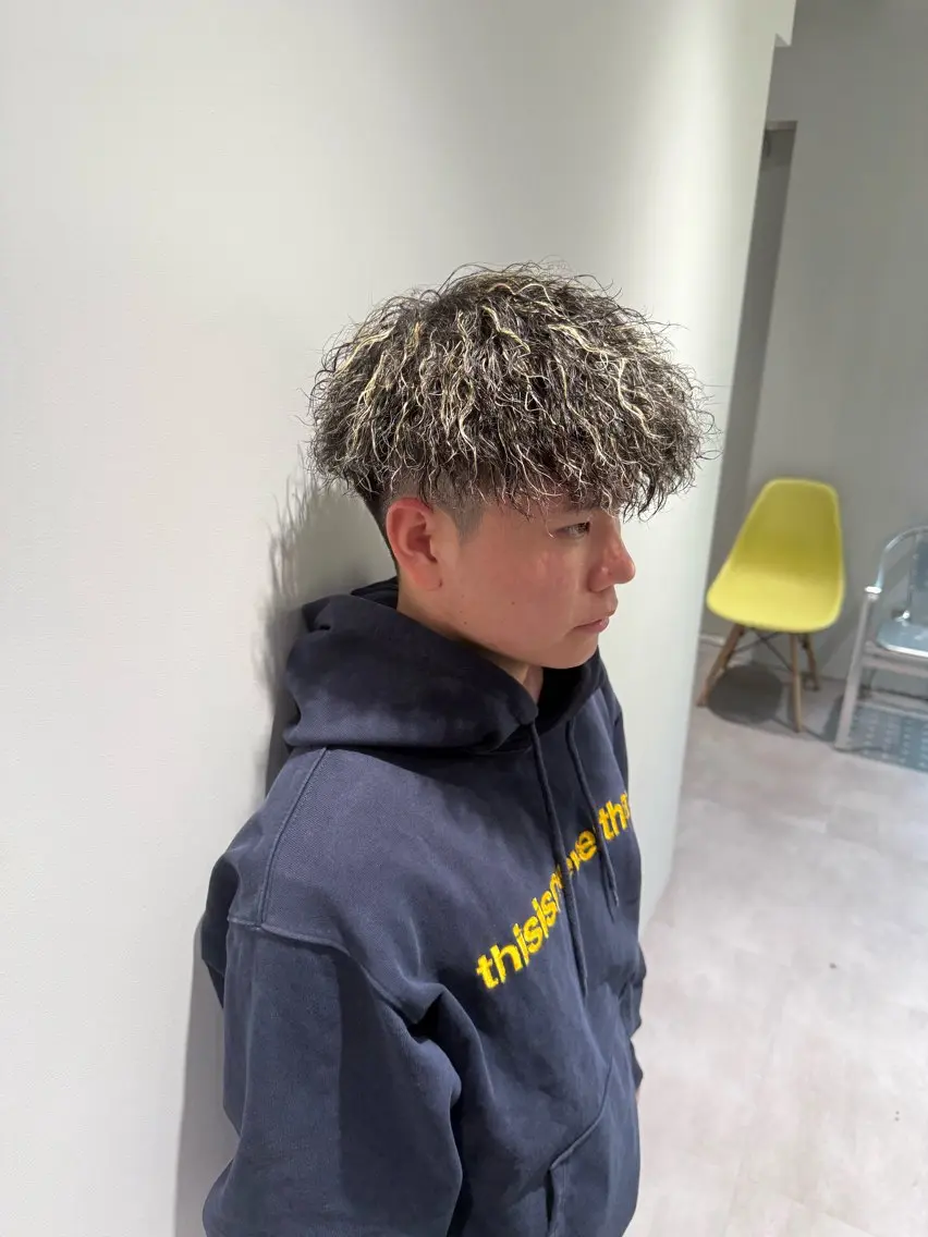 ショート パーマ特化美容師 佐藤壮流のヘアスタイル