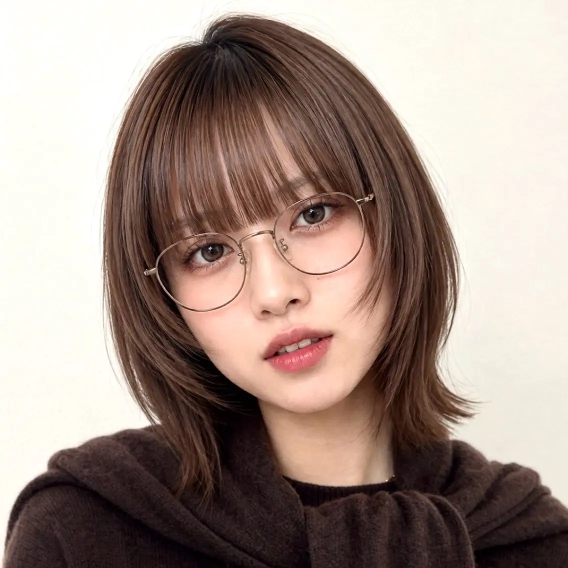 ミディアム ボブレイヤー ボブ レイヤーカット 似合わせカット カット ヘアカラー トリートメント 骨格診断/宮澤瑞穂 ボブ/レイヤー/銀座のヘアスタイル
