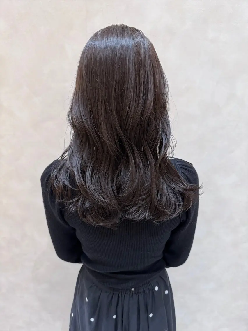 セミロング 酸性ストレート 青木優磨のヘアスタイル