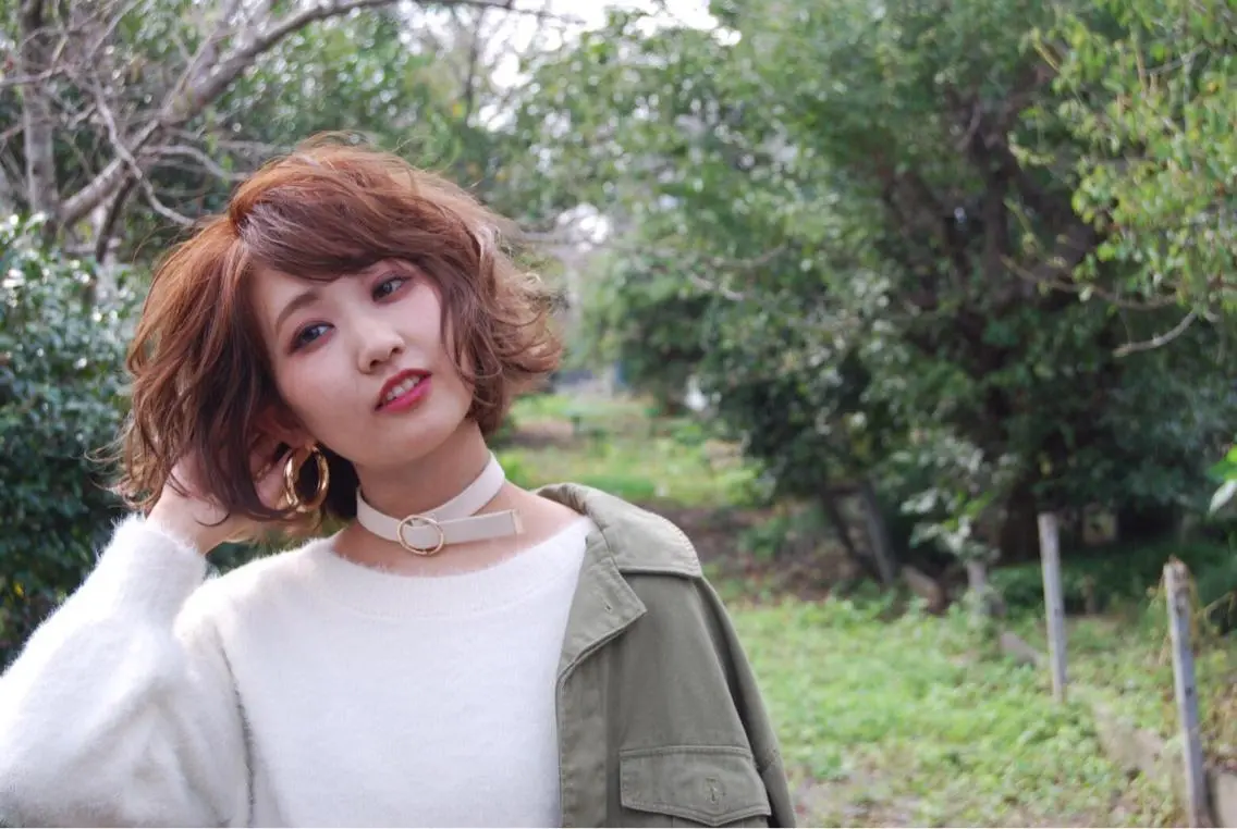 ミディアム カラー MIZUKI🫧ྀི 韓国ヘアAFLOATのヘアスタイル