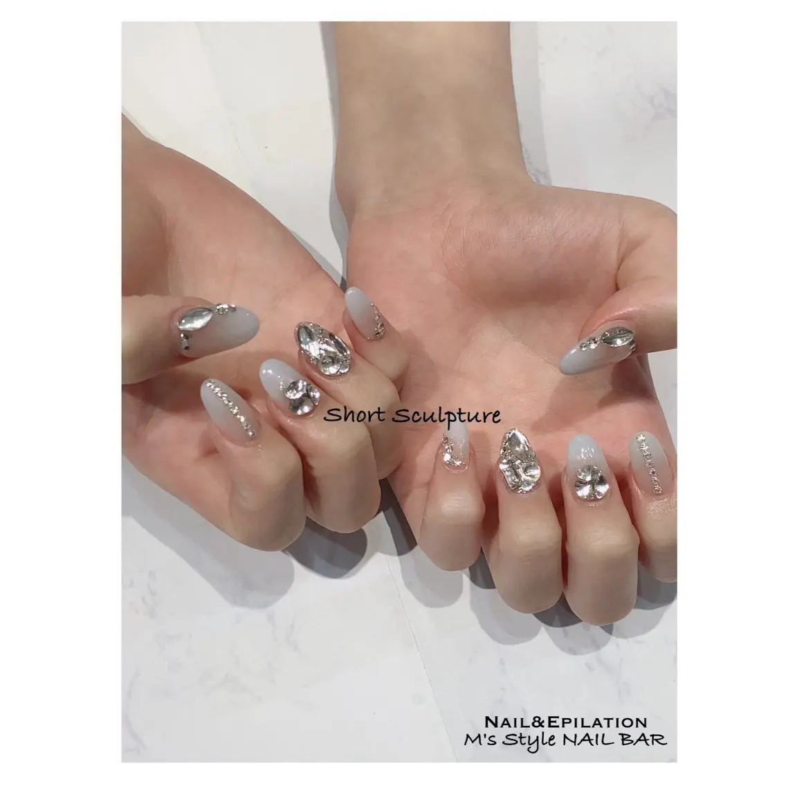 ネイル 成人式 フットネイル フレンチネイル ジェルネイル 韓国ネイル ハンドネイル M's Style NAIL BARのネイルデザイン