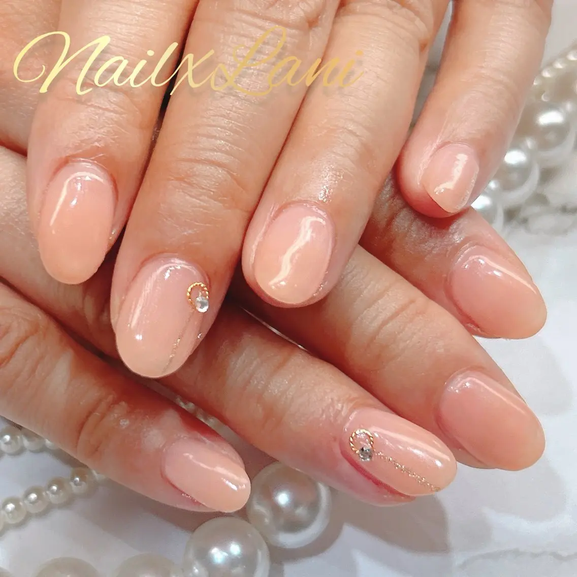 ネイル フットネイル ジェルネイル マグネットネイル パラジェル ハンドネイル Nail×Lani 深爪矯正対応◎のネイルデザイン