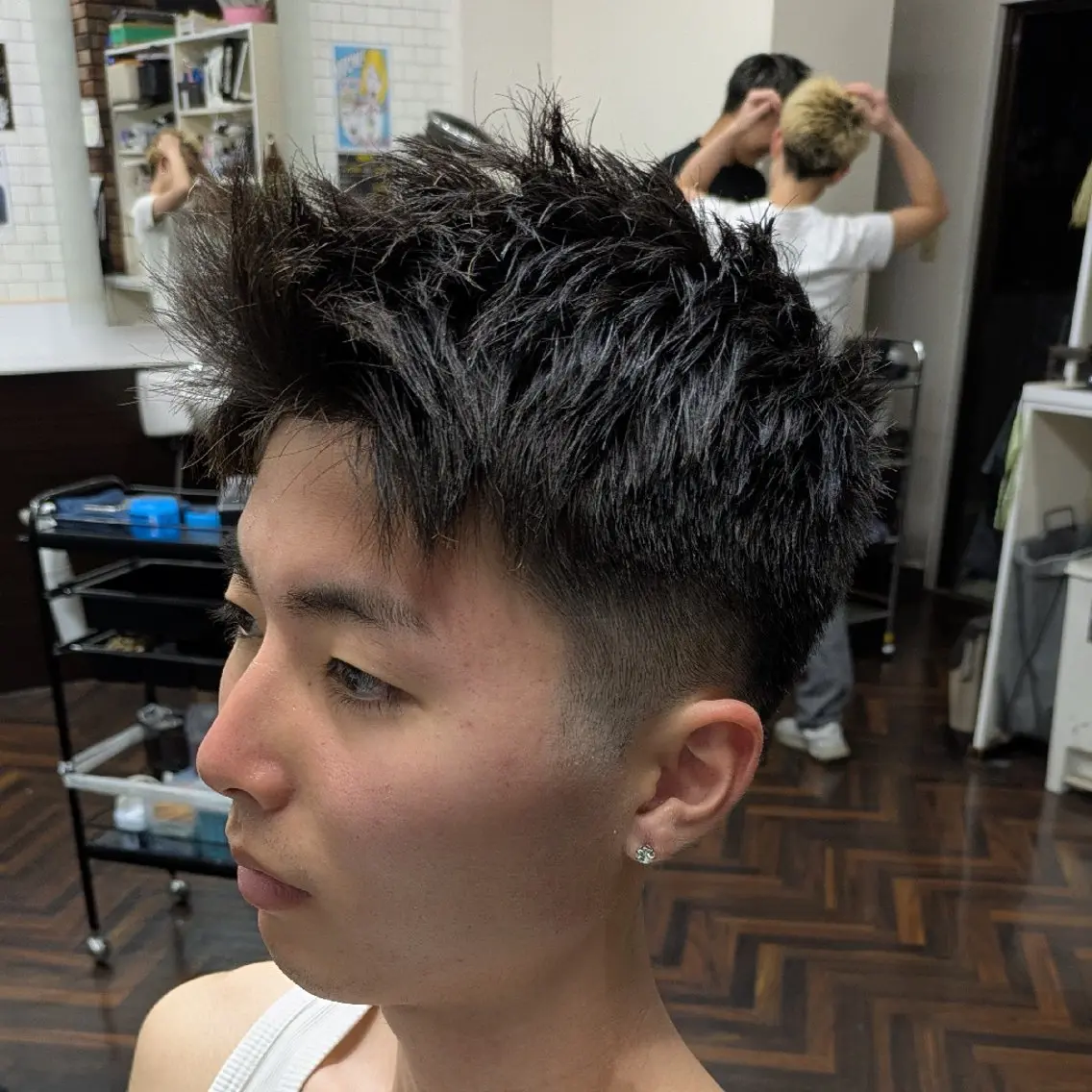 ショート メンズ カット 金城 宏宜のヘアスタイル