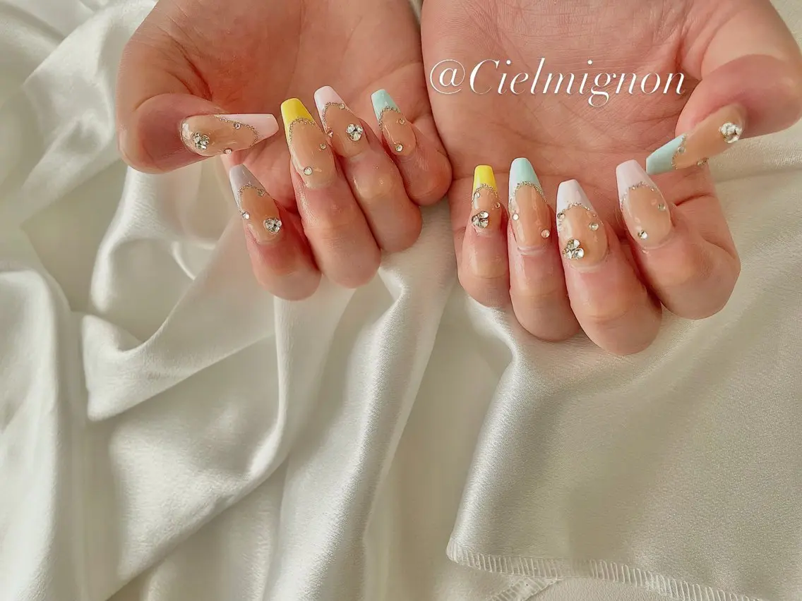 ネイル ハンドネイル Cielmignon chi♡のネイルデザイン