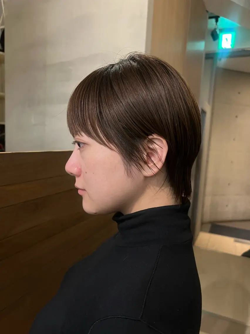 ショート 小川 実夢のヘアスタイル