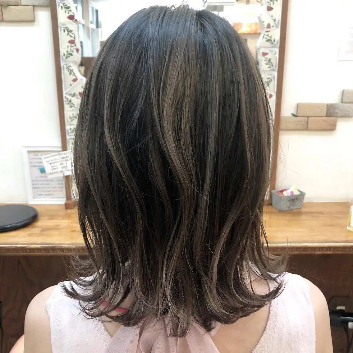 ミディアム 大竹 哲也のヘアスタイル