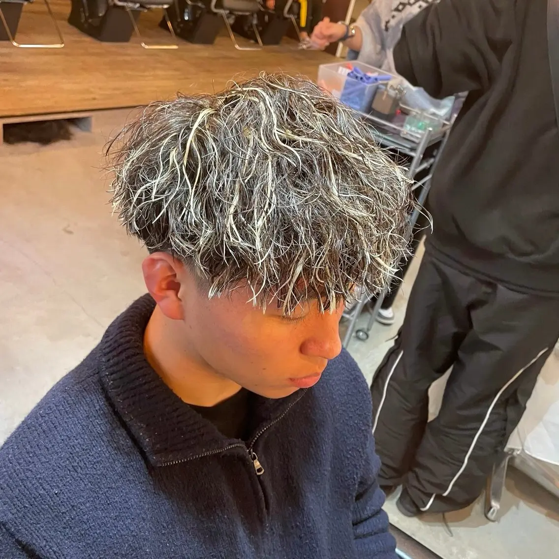 パーマ ツイスパ 新井のヘアスタイル