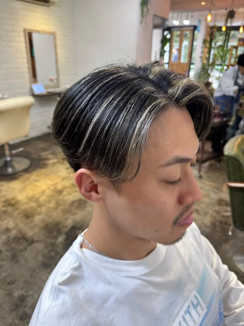 ショート カラー ハイライトカラー メッシュ ハイライト カット ヘアカラー 髪質改善サロン Liko🌟のヘアスタイル