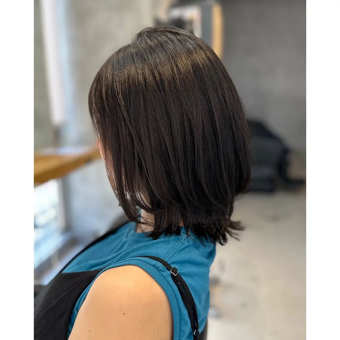 ミディアム ボブ レイヤーカット elimabyfif th調布🌙キホ🌙のヘアスタイル