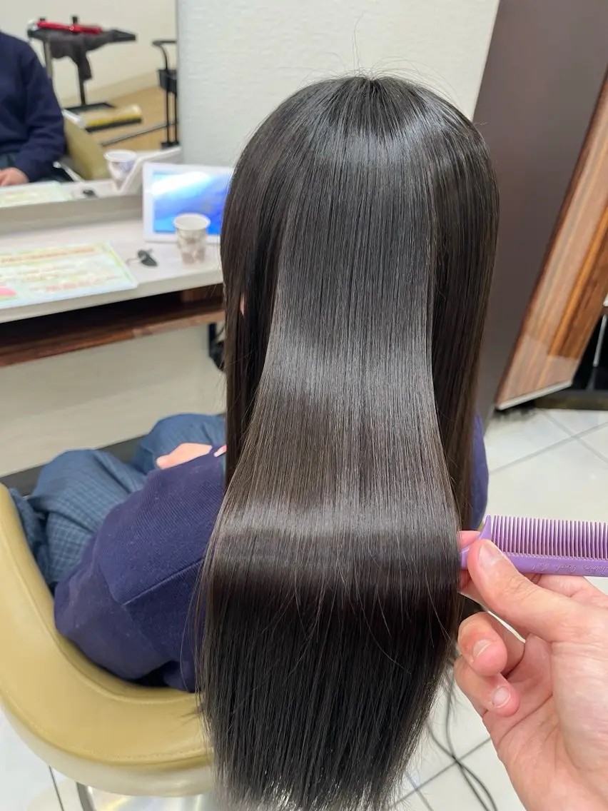 【髪質改善】【縮毛矯正】✨️プレミアムストレート✨️の写真