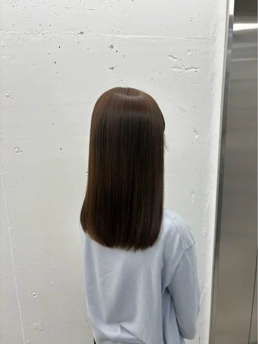 ツヤ感重視ナチュラルブラウン🤎の写真