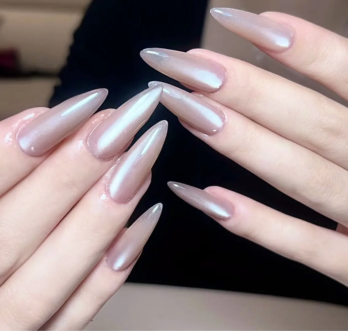 💕💅【初回オフ無料】美フォルム★チップ全貼り長さだし★マグネットネイルの写真