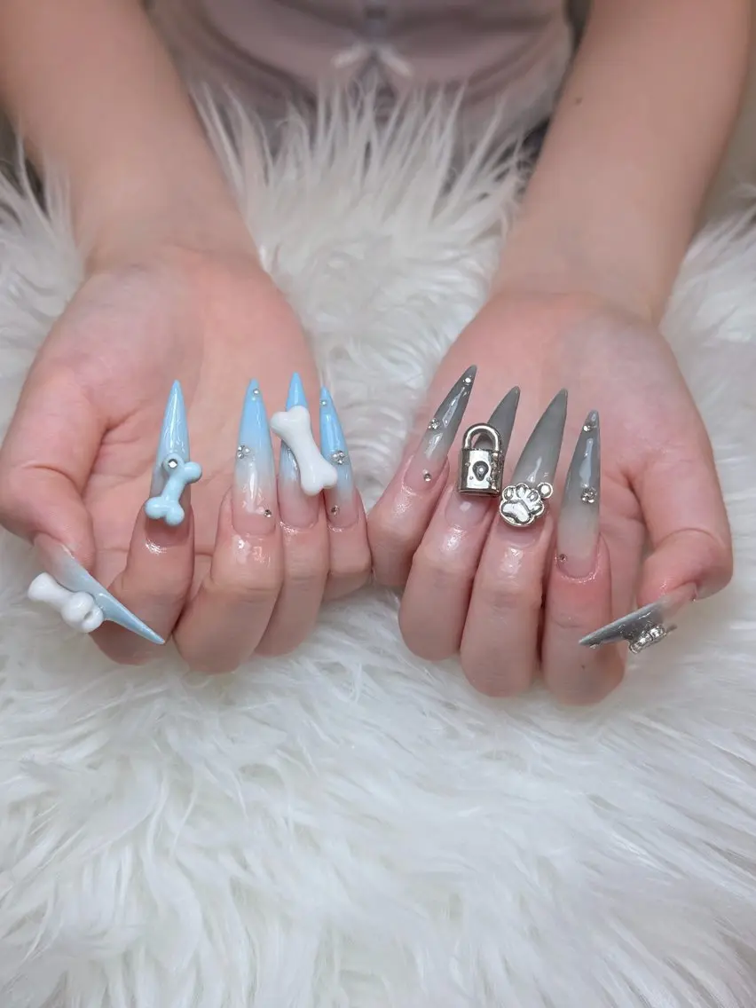 ネイル ハンドネイル ハンドケア Anh Nail 歌舞伎町のネイルデザイン