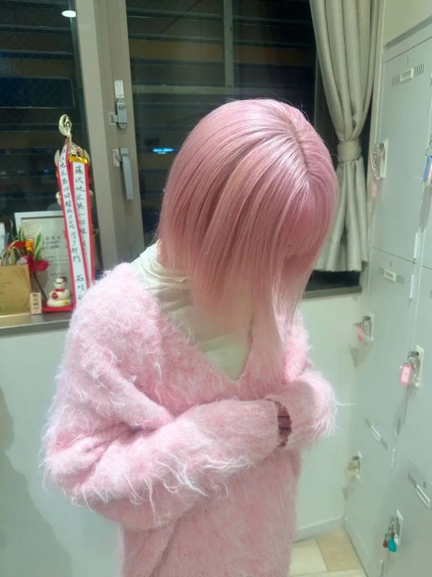 【ミニモRURI指名限定】スペシャルケアブリーチ2回+カラー+3stepコアミートリートメント🪄🎀の写真