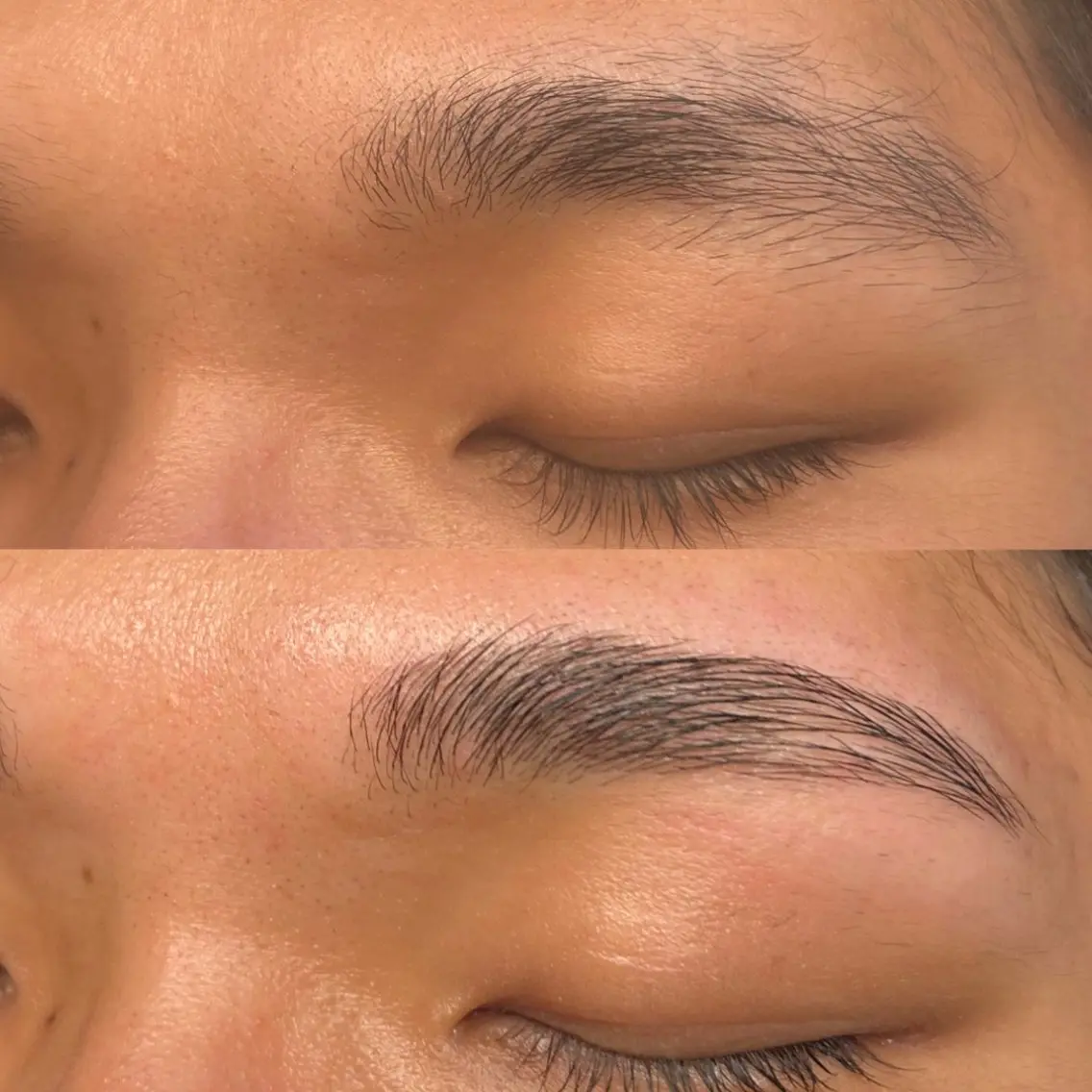 メンズ アイブロウ メンズパーマ ハリウッドブロウリフト メンズアイブロウ 眉毛ワックス脱毛 HBL眉毛&フェイス WAX専門ハルヒラリの眉毛・アイブロウイメージ