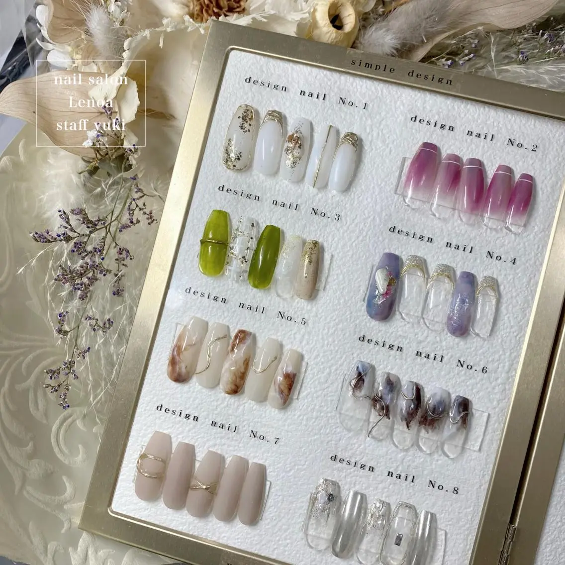 ネイル ハンドネイル Tielu Yukiのネイルデザイン