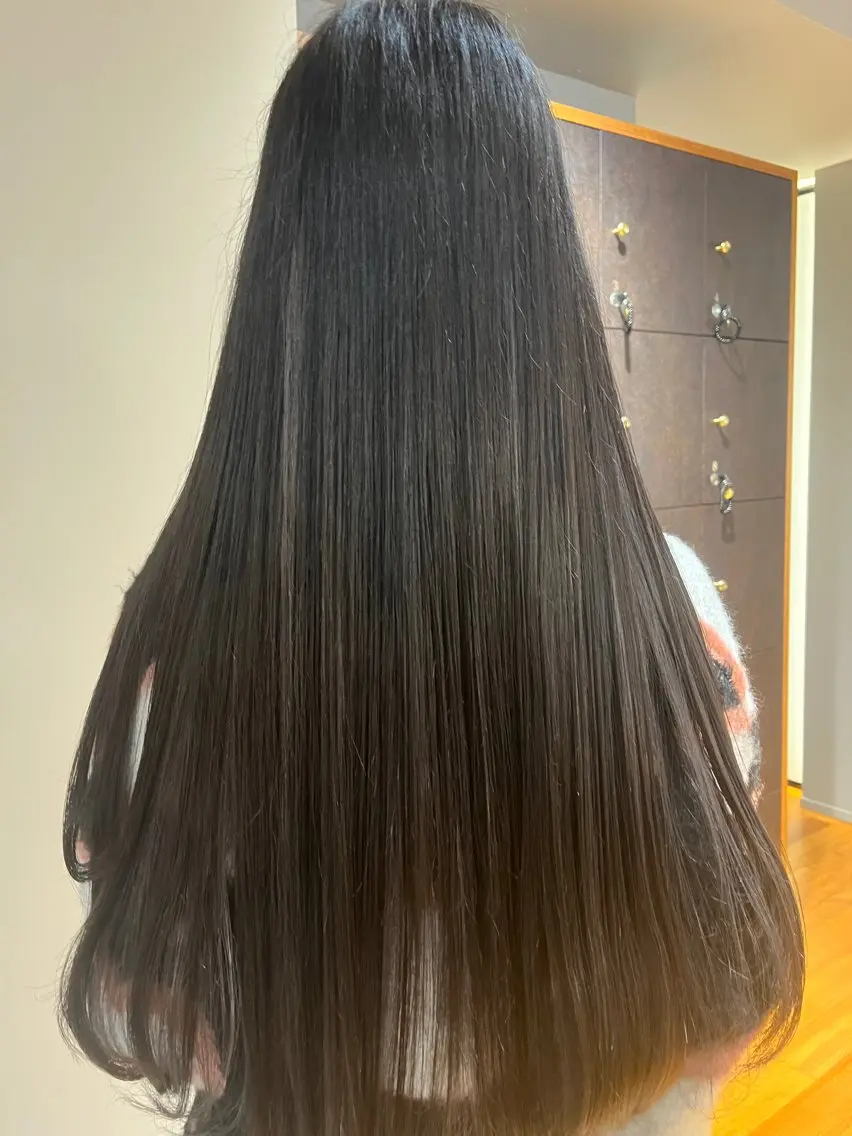 ロング トリートメント さとう りせ🩵のヘアスタイル