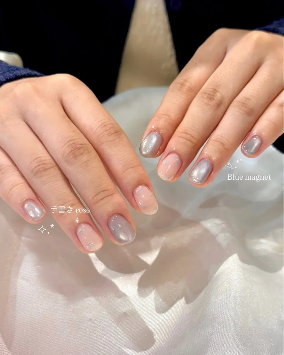 パラシェル使用【シンプルネイル🍀】の写真