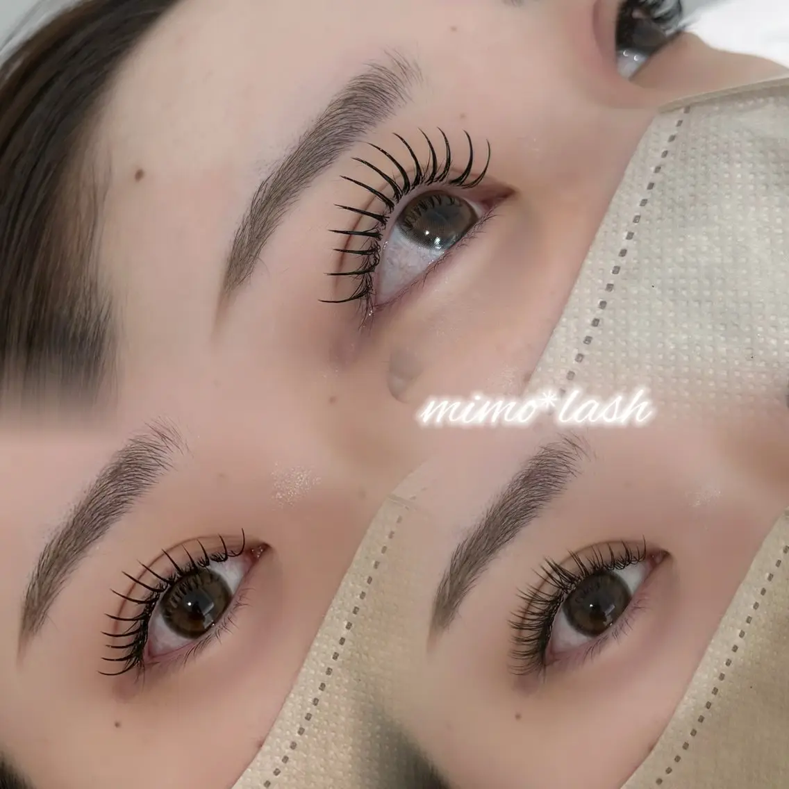 マツエク・マツパ 束感まつ毛 マツエク mimo*lash 🍒sakura🍒のマツエク・マツパデザイン