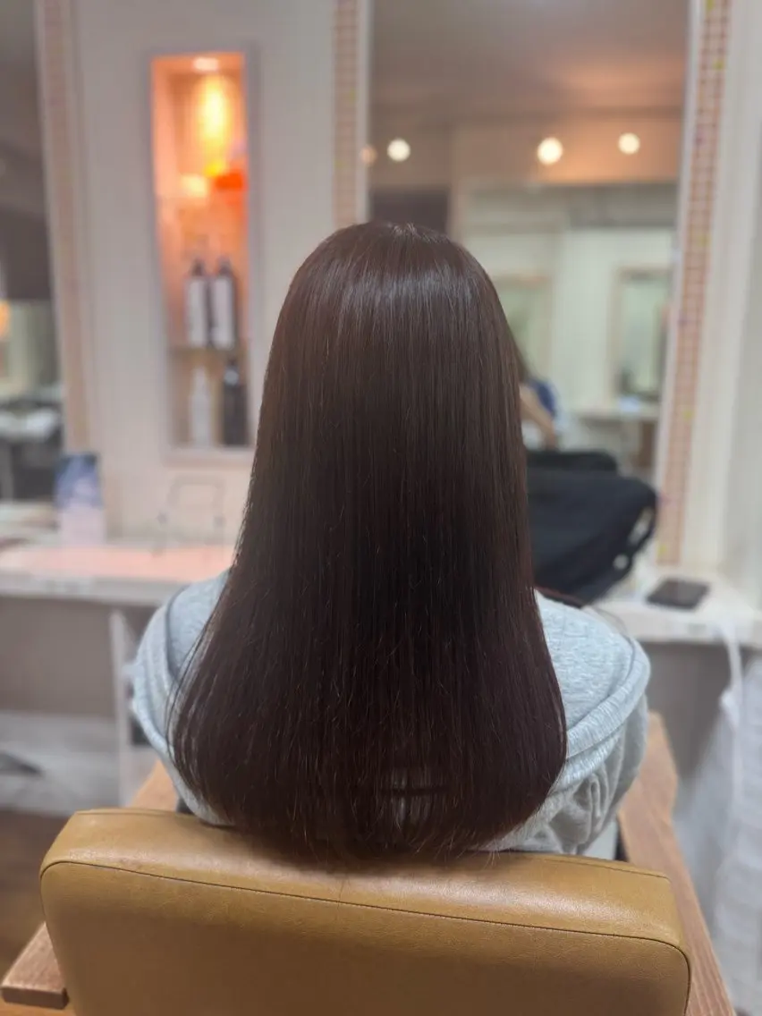 セミロング 森 千明のヘアスタイル