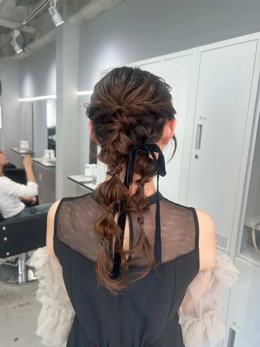 ヘアアレンジ GiseL ハイトー ンSa_ya🎀のヘアスタイル