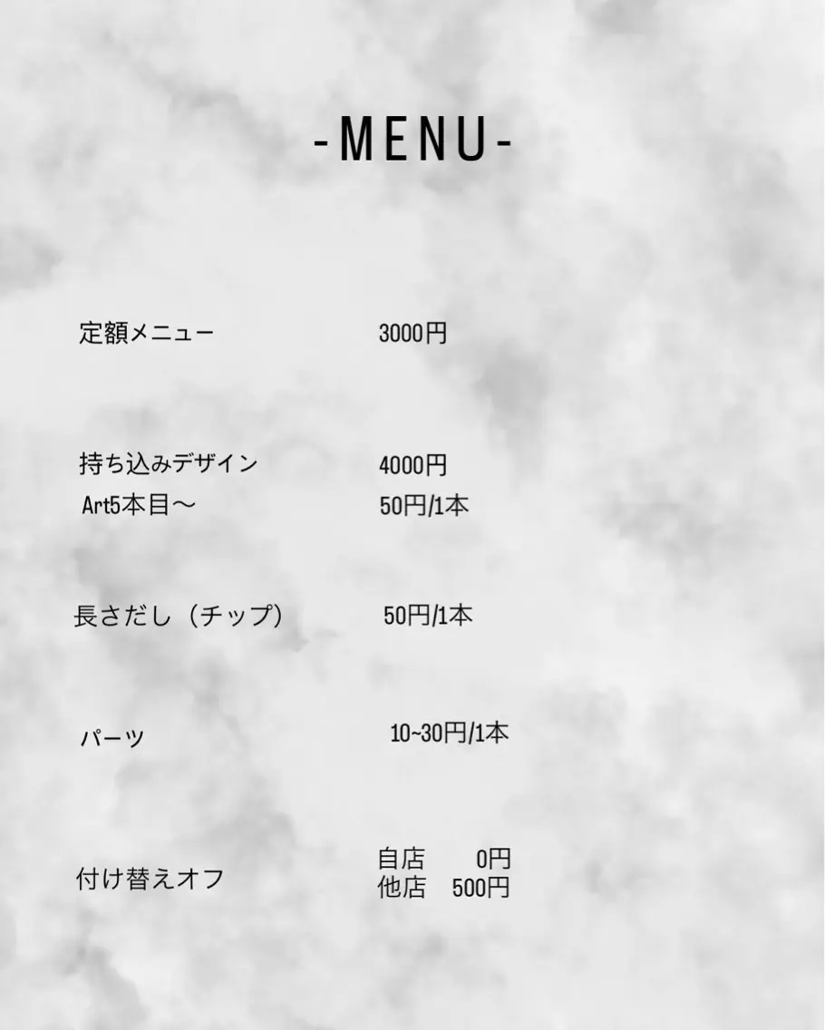 ネイル m__ nailのネイルデザイン