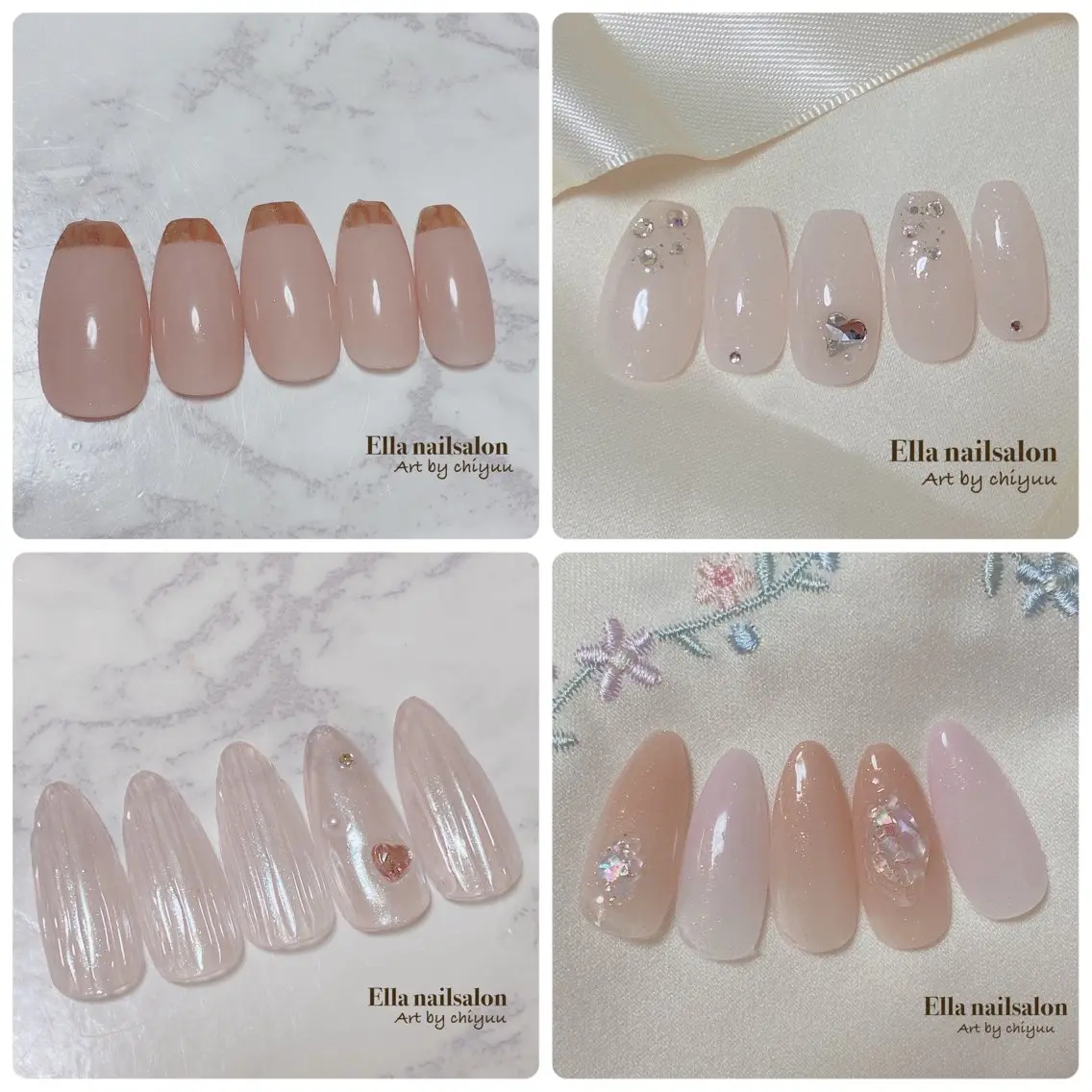 ネイル ハンドネイル Ella nail ちゆうのネイルデザイン