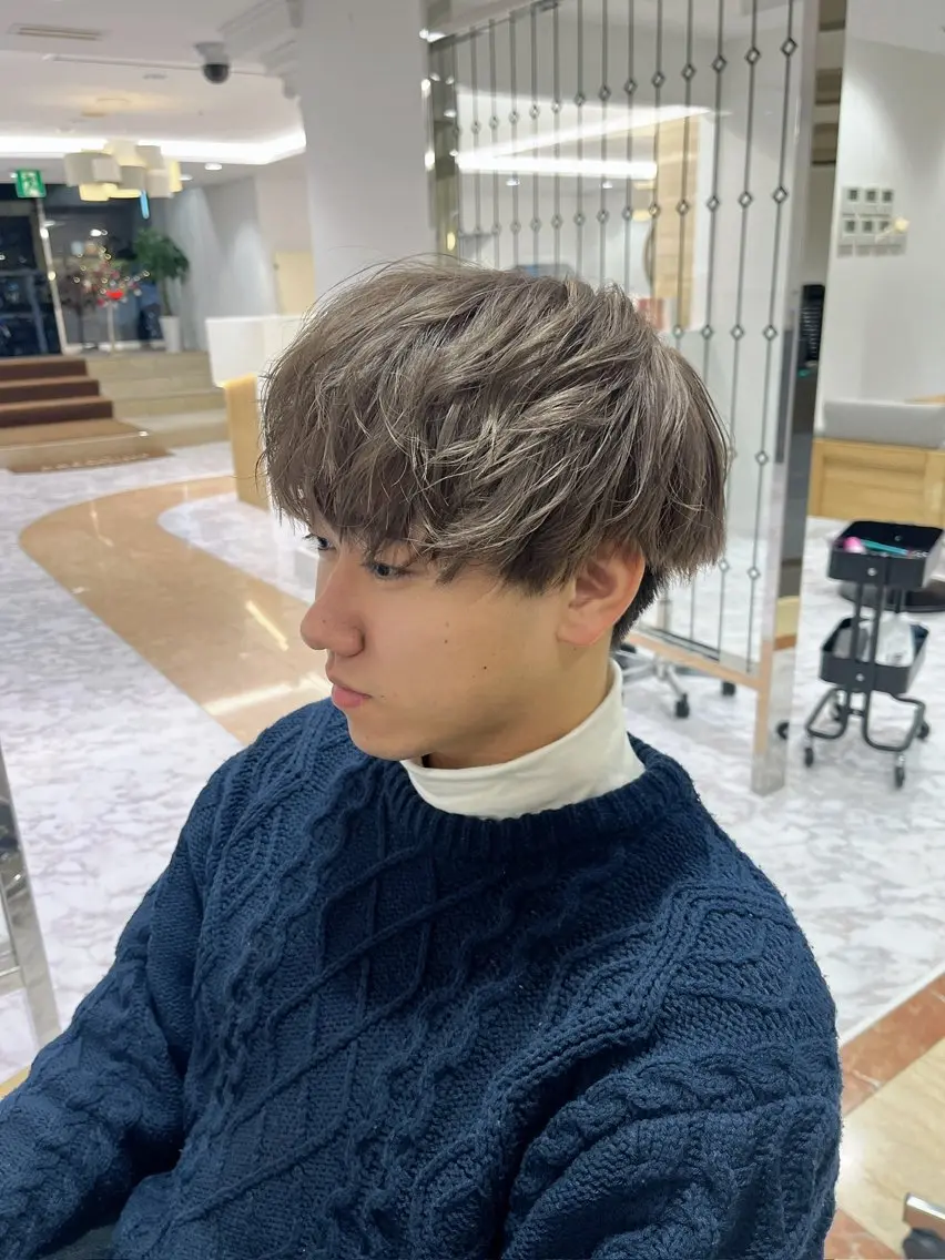 【メンズ限定メニュー👦🏻🌟】メンズカット+トリートメント+ヘアセット★の写真