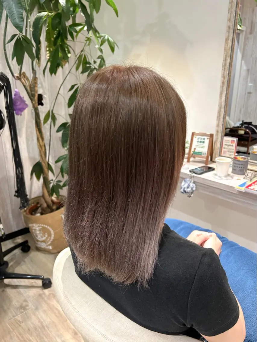 カラー ベージュカラー ブリーチ グラデーションカラー ヘアカラー 水口 琴絵のヘアスタイル