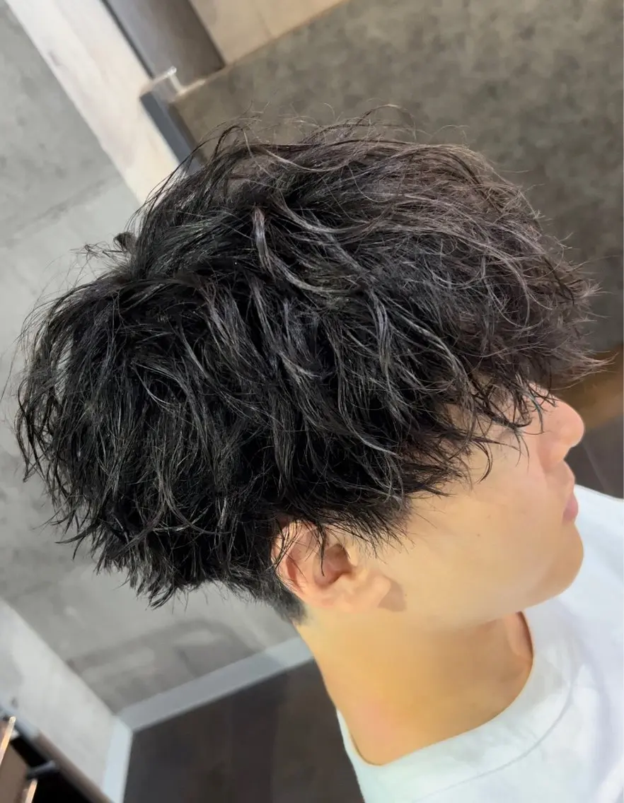 メンズ メンズパーマ 👑再現性◎北千住N o.1パーマYutoのヘアスタイル