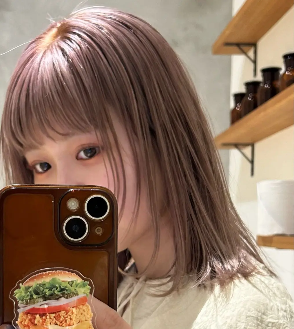 ミディアム カラー ❕マンツーマン施術❕ 🍊Moemiのヘアスタイル